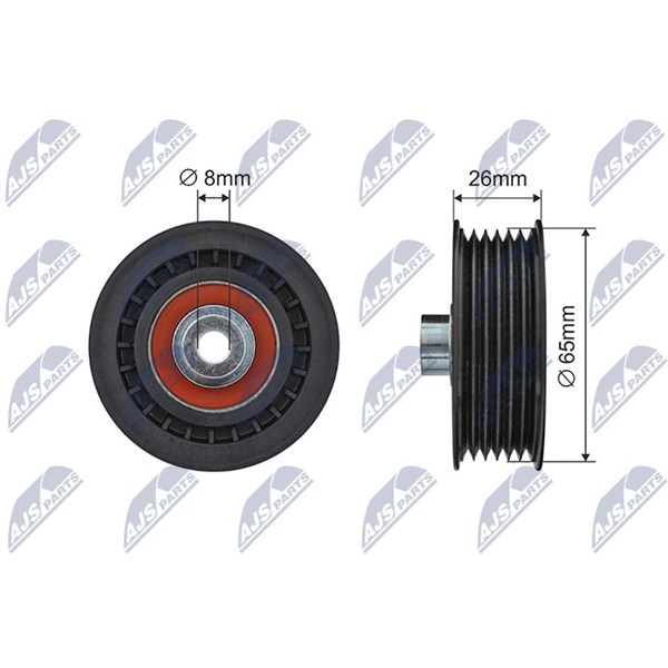 Spännrulle, Drivrem Nty RNK-FR-062 NTY Spännrulle, Drivrem Nty RNK-FR-062 NTY