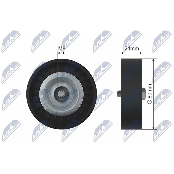 Styrrulle, drivrem Nty RNK-SA-003 NTY
