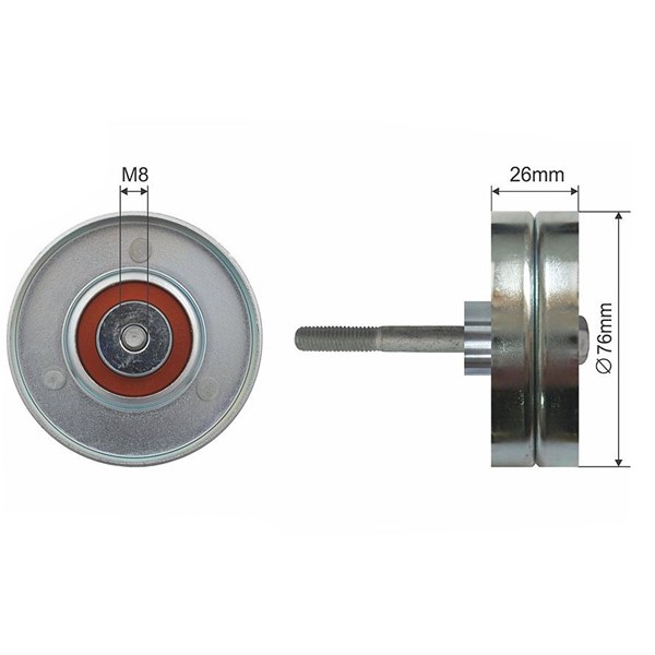 Spännrulle, Drivrem Nty RNK-VV-012 NTY