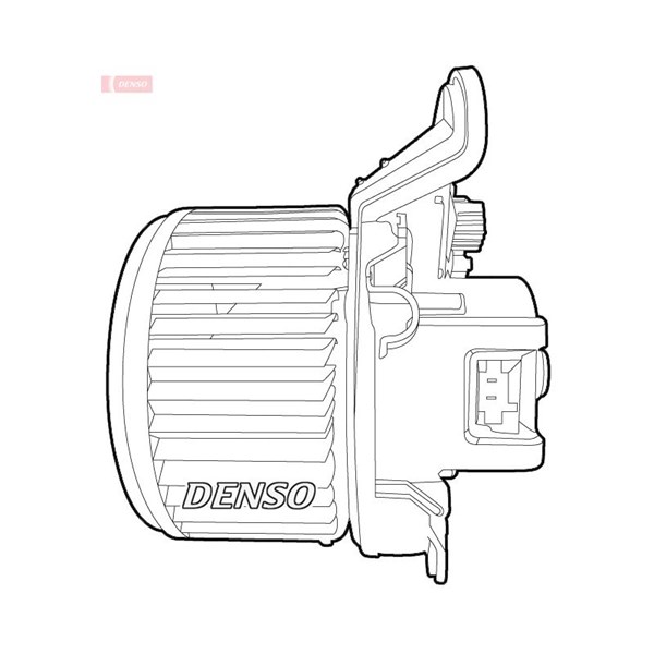 Kupéfläkt 12V Denso DEA01212 DENSO