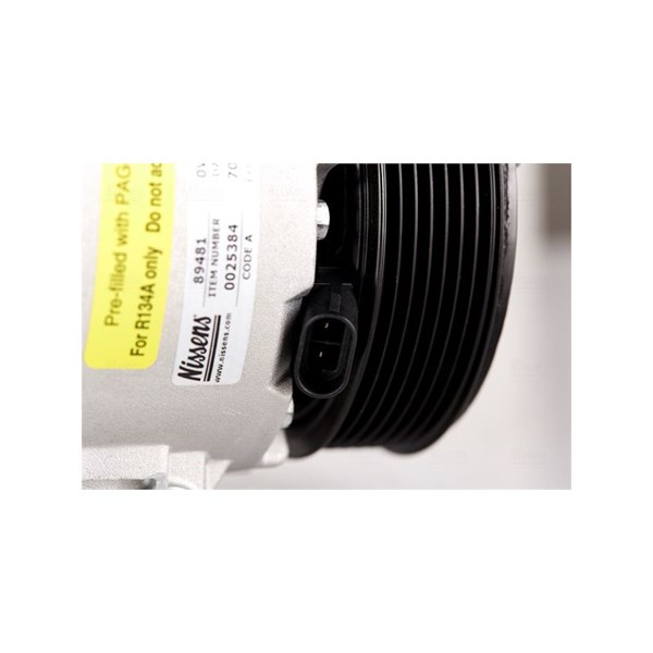 Kompressor, klimatanläggning 12V Nissens 89481 NISSENS