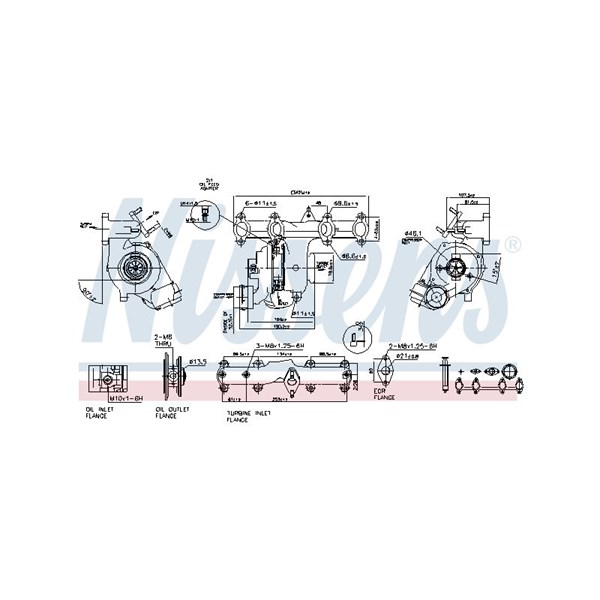 Turbo Nissens 93032 NISSENS