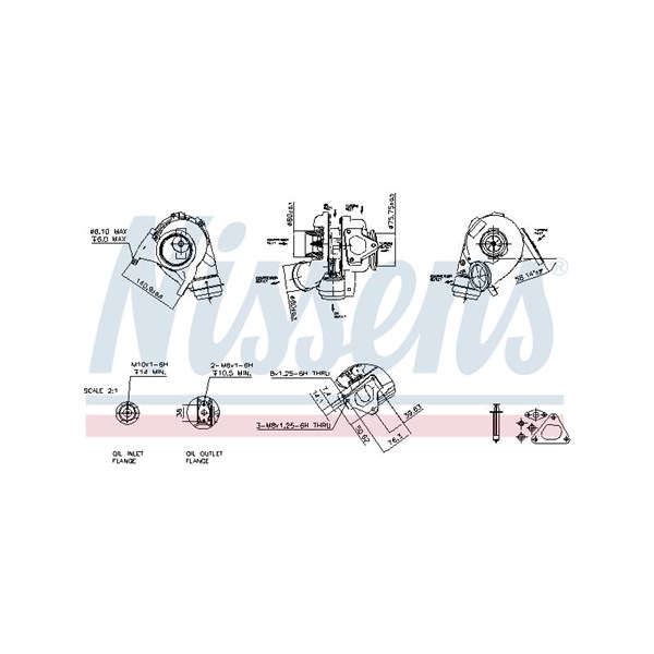 Turbo Nissens 93051 NISSENS