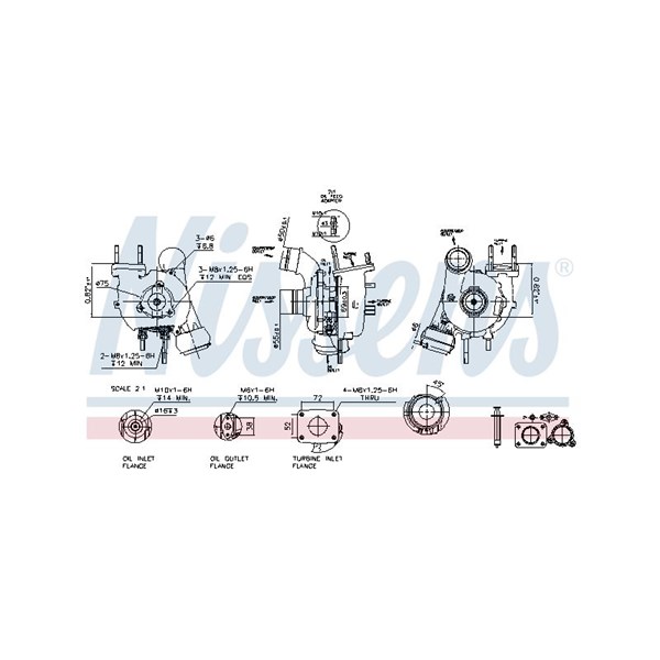 Turbo Nissens 93053 NISSENS