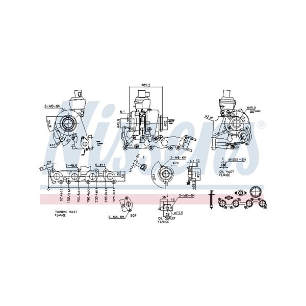 Turbo Nissens 93079 NISSENS