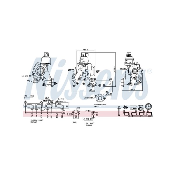 Turbo Nissens 93098 NISSENS