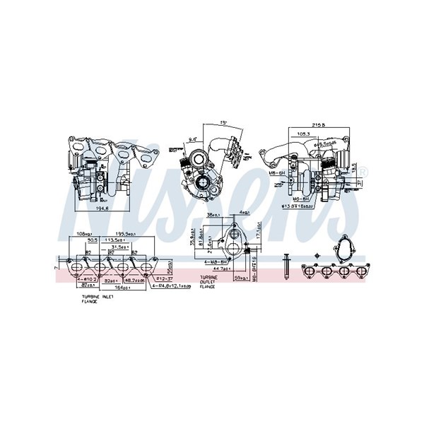 Turbo Nissens 93130 NISSENS
