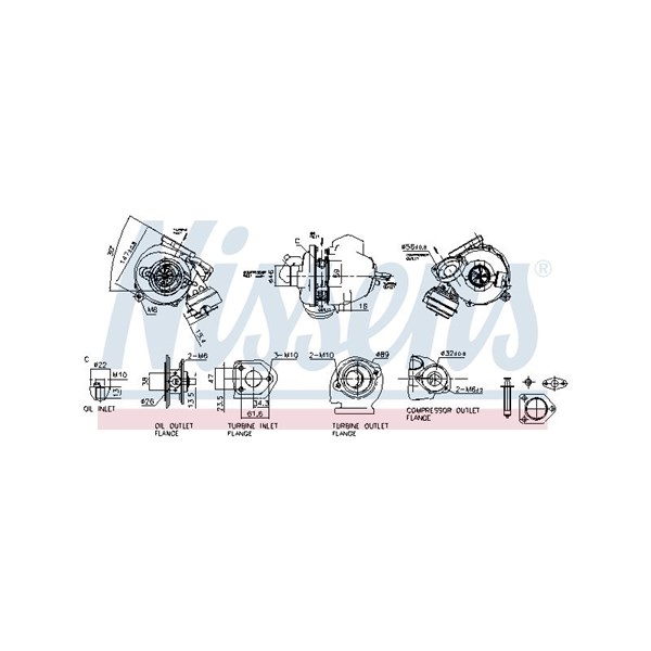 Turbo Nissens 93140 NISSENS Turbo Nissens 93140 NISSENS