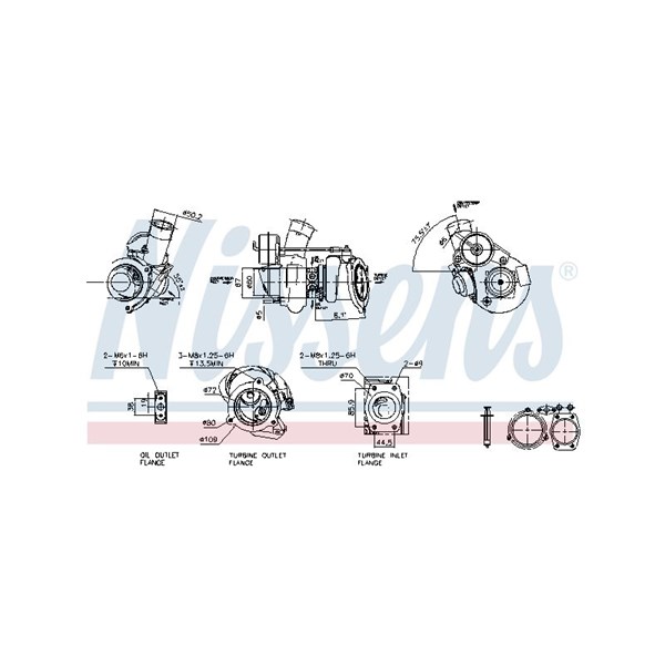 Turbo Nissens 93147 NISSENS
