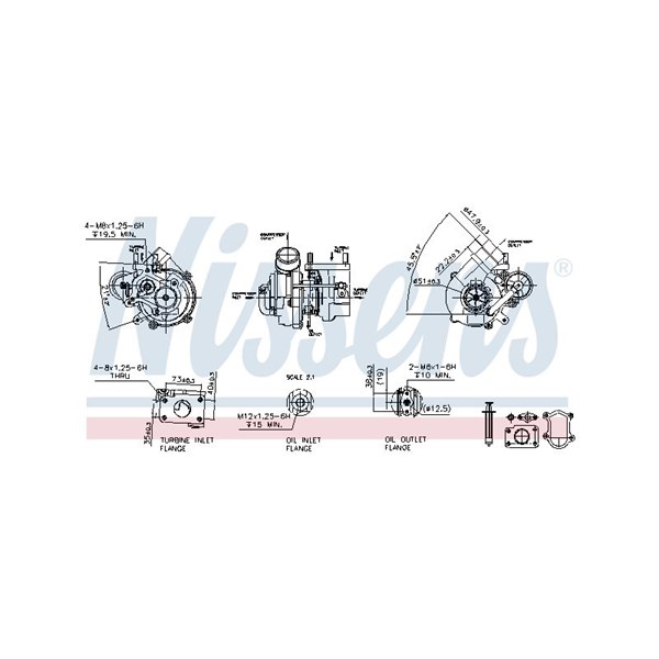 Turbo Nissens 93158 NISSENS