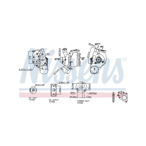 Turbo Nissens 93186 NISSENS Turbo Nissens 93186 NISSENS