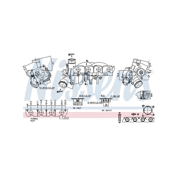 Turbo Nissens 93196 NISSENS