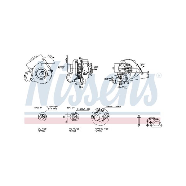 Turbo Nissens 93215 NISSENS