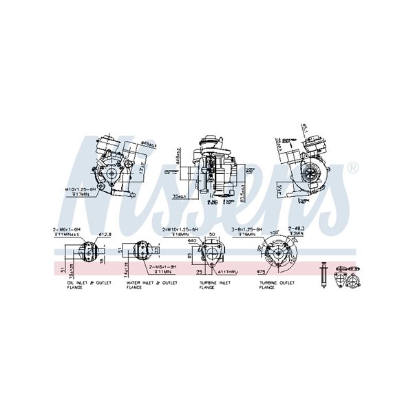 Turbo Nissens 93217 NISSENS