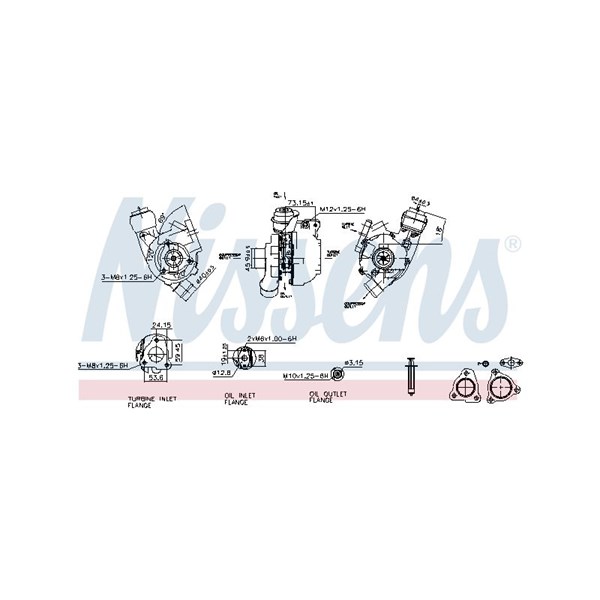 Turbo Nissens 93224 NISSENS