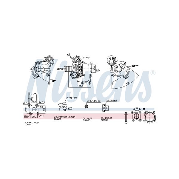 Turbo Nissens 93278 NISSENS
