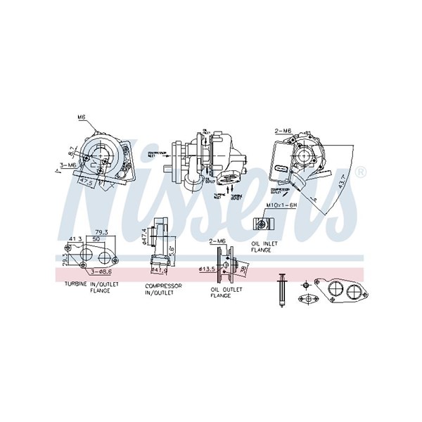 Turbo, Upptill Nissens 93347 NISSENS