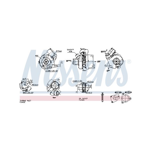 Turbo Nissens 93427 NISSENS
