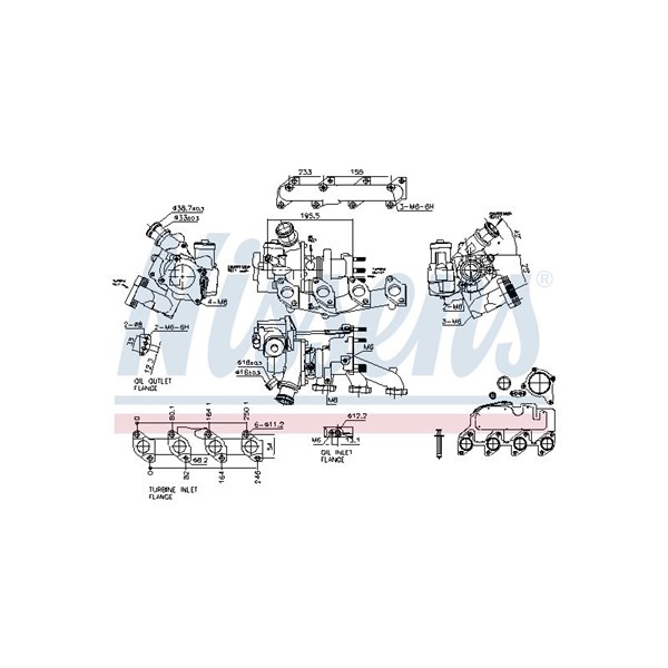 Turbo Nissens 93500 NISSENS