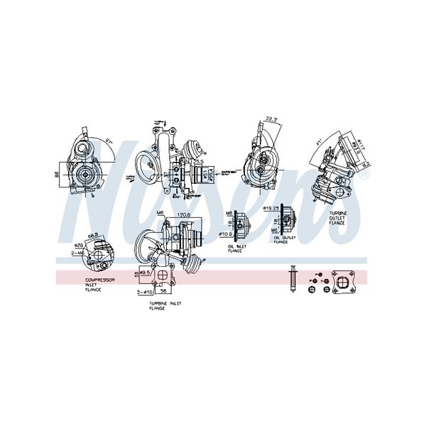 Turbo Nissens 93524 NISSENS