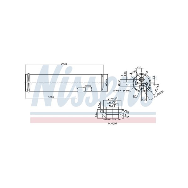 Torkfilter Nissens 95601 NISSENS