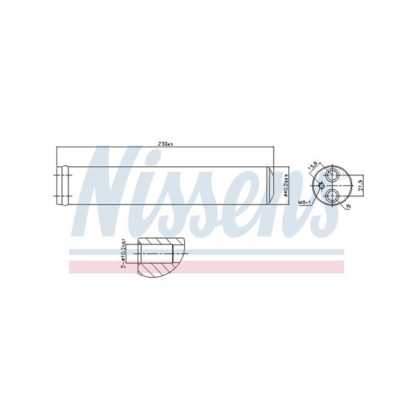 Torkfilter, Fram Nissens 95801 NISSENS