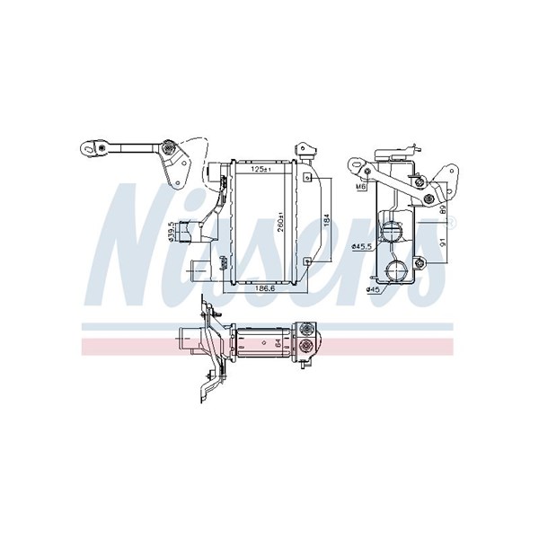 Intercooler Nissens 96164 NISSENS Intercooler Nissens 96164 NISSENS