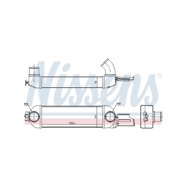 Intercooler Nissens 96179 NISSENS Intercooler Nissens 96179 NISSENS