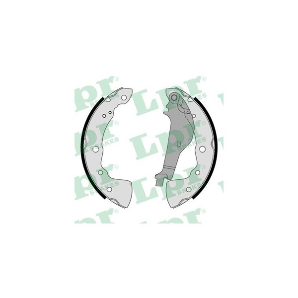 Bromsbackar, sats, Bakaxel Lpr 01217 LPR Bromsbackar, sats, Bakaxel Lpr 01217 LPR