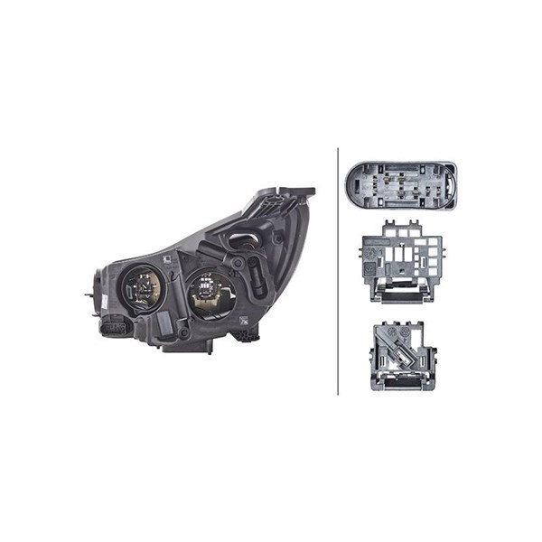 Strålkastare 12V, Höger Hella 1EA 354 994-041 HELLA Strålkastare 12V, Höger Hella 1EA 354 994-041 HELLA