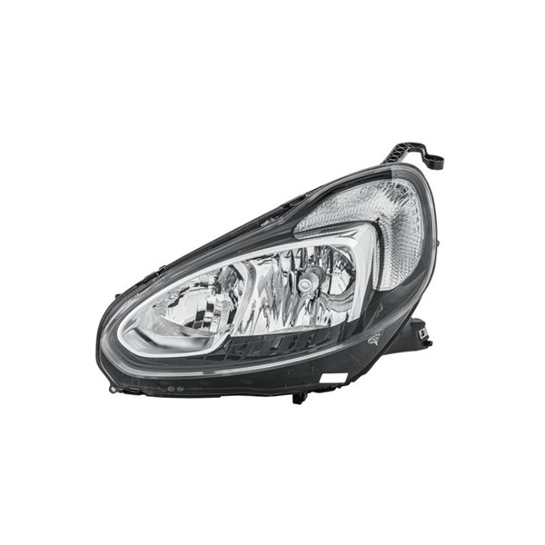Strålkastare 12V, Vänster Hella 1EH 354 811-011 HELLA