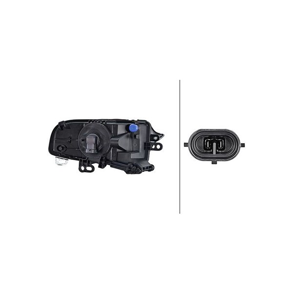 Dimljus 12V, Vänster Hella 1NE 010 832-331 HELLA