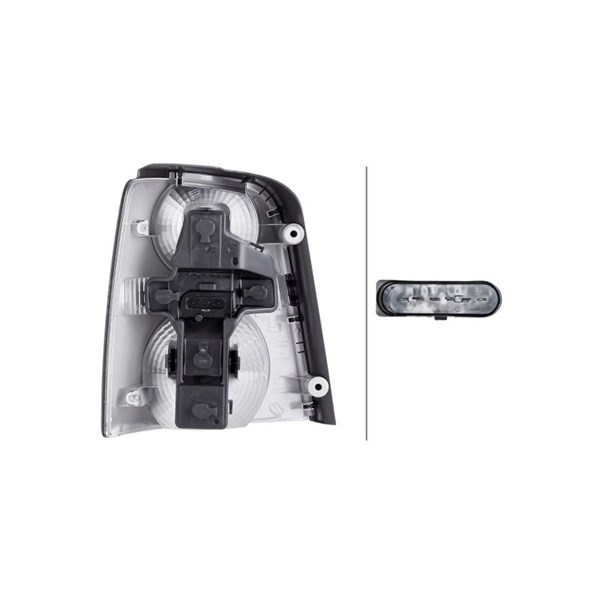 Baklykta 12V, Höger Hella 2SK 009 477-101 HELLA