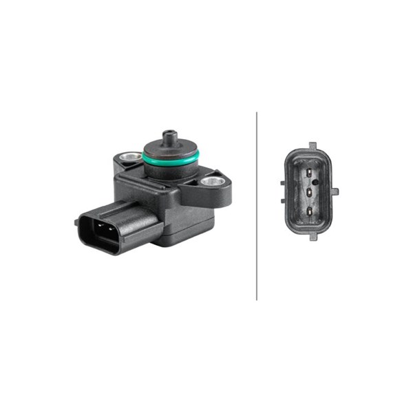 Sensor, insugstryck Hella 6PP 358 152-231 HELLA