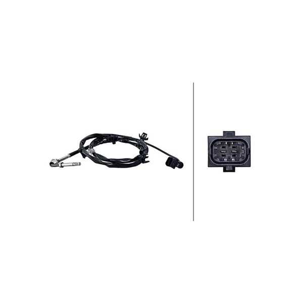 Sensor, avgastemperatur Hella 6PT 010 376-331 HELLA