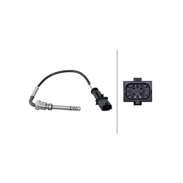Sensor, avgastemperatur Hella 6PT 010 376-361 HELLA