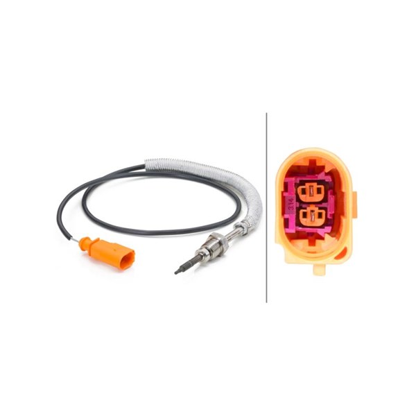 Sensor, avgastemperatur Hella 6PT 014 494-051 HELLA