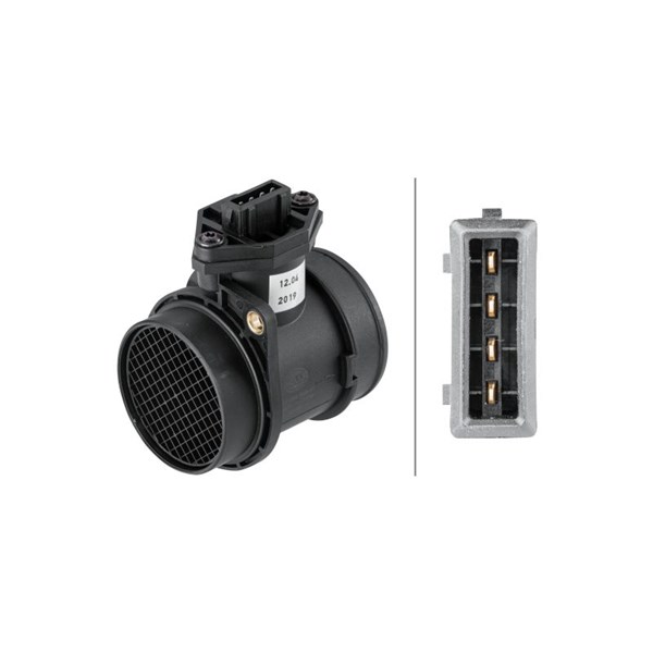 Luftmassemätare Hella 8ET 358 095-411 HELLA