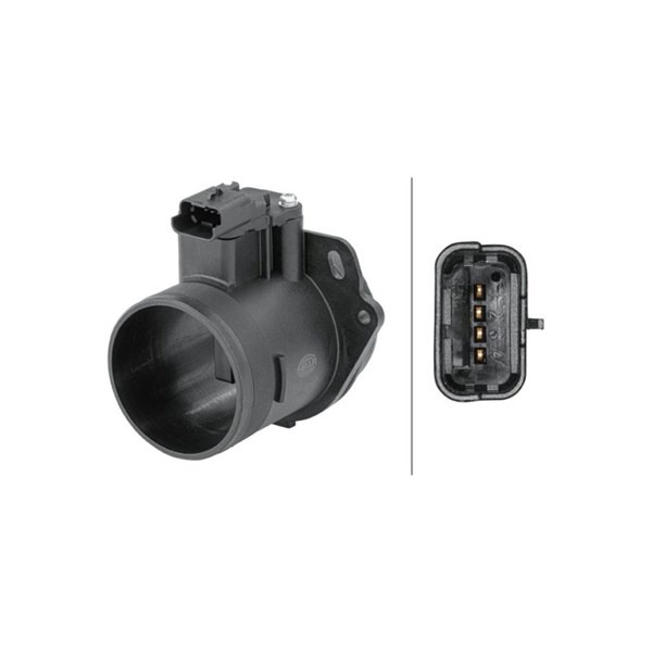 Luftmassemätare Hella 8ET 358 095-651 HELLA