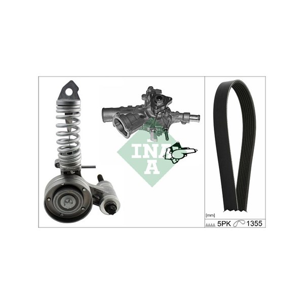 Vattenpump + spårremssats Ina 529 0297 31 INA
