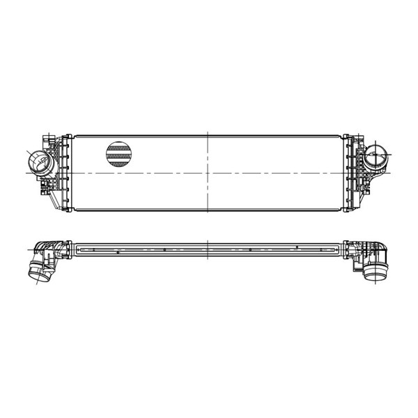 Intercooler Nrf 309120 NRF