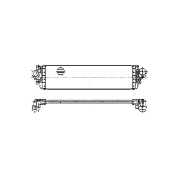 Intercooler Nrf 309120 NRF