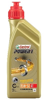 MC Motorolja Castrol POWER1 4T 15W-50, 1L, Universal CASTROL