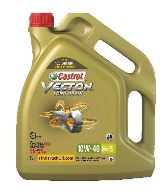 Motorolja Castrol Vecton Long Drain 10W-40 E6/E9, 5L CASTROL