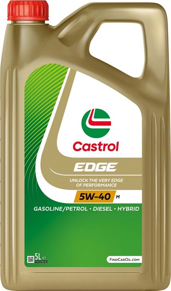 Motorolja Castrol EDGE 5W-40 M, 5L CASTROL