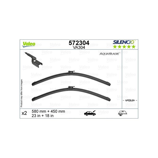 Torkarblad, Fram Valeo 572304 VALEO Torkarblad, Fram Valeo 572304 VALEO