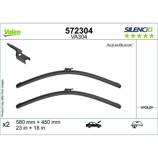 Torkarblad, Fram Valeo 572304 VALEO
