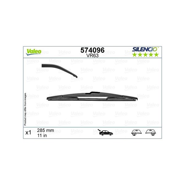 Torkarblad, Bak Valeo 574096 VALEO