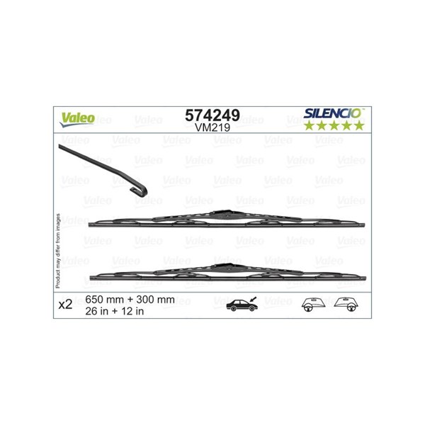 Torkarblad, Fram Valeo 574249 VALEO