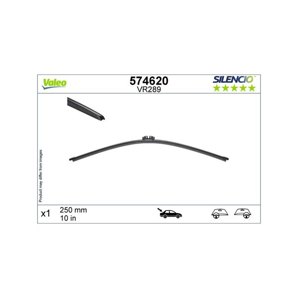 Torkarblad, Bak Valeo 574620 VALEO